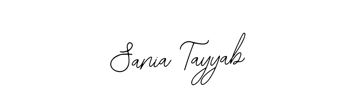 Make a beautiful signature design for name Sania Tayyab. With this signature (Bearetta-2O07w) style, you can create a handwritten signature for free. Sania Tayyab signature style 12 images and pictures png