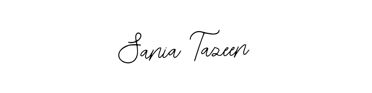 The best way (Bearetta-2O07w) to make a short signature is to pick only two or three words in your name. The name Sania Tazeen include a total of six letters. For converting this name. Sania Tazeen signature style 12 images and pictures png