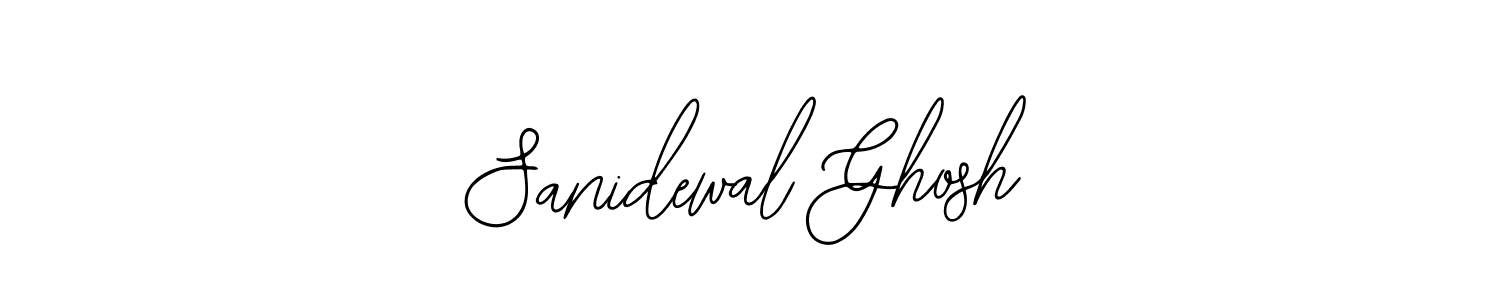 Similarly Bearetta-2O07w is the best handwritten signature design. Signature creator online .You can use it as an online autograph creator for name Sanidewal Ghosh. Sanidewal Ghosh signature style 12 images and pictures png