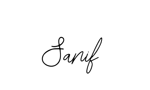 Similarly Bearetta-2O07w is the best handwritten signature design. Signature creator online .You can use it as an online autograph creator for name Sanif. Sanif signature style 12 images and pictures png