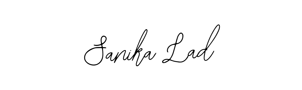 How to make Sanika Lad signature? Bearetta-2O07w is a professional autograph style. Create handwritten signature for Sanika Lad name. Sanika Lad signature style 12 images and pictures png