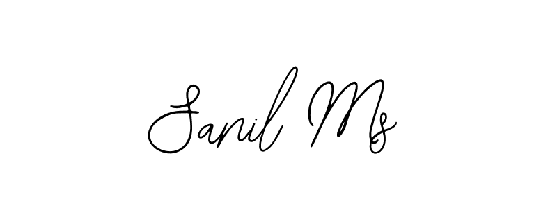 Sanil Ms stylish signature style. Best Handwritten Sign (Bearetta-2O07w) for my name. Handwritten Signature Collection Ideas for my name Sanil Ms. Sanil Ms signature style 12 images and pictures png