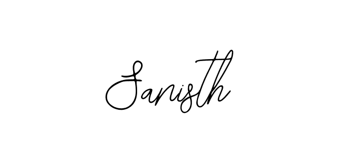 Create a beautiful signature design for name Sanisth. With this signature (Bearetta-2O07w) fonts, you can make a handwritten signature for free. Sanisth signature style 12 images and pictures png