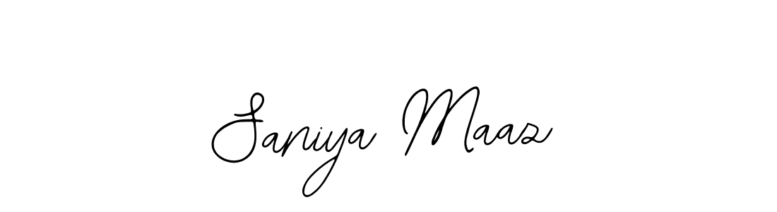 This is the best signature style for the Saniya Maaz name. Also you like these signature font (Bearetta-2O07w). Mix name signature. Saniya Maaz signature style 12 images and pictures png