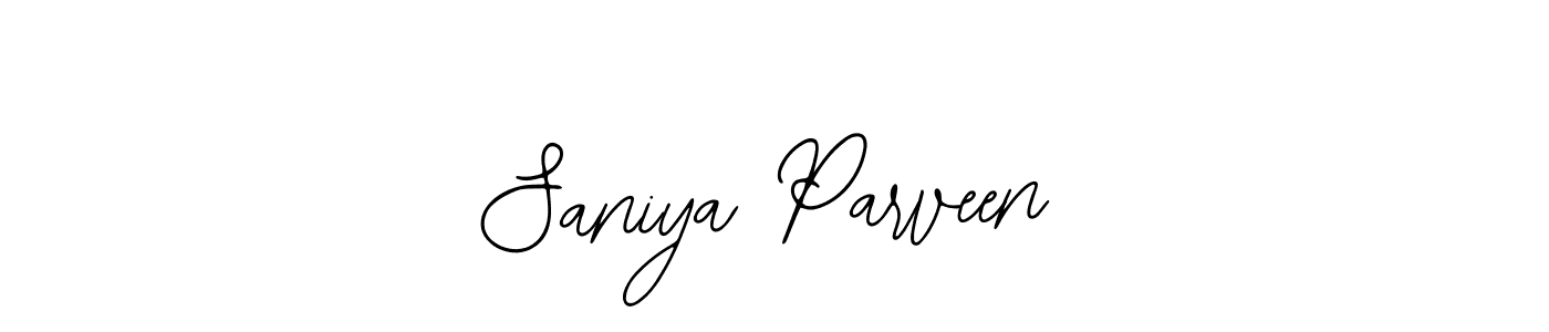 How to make Saniya Parveen signature? Bearetta-2O07w is a professional autograph style. Create handwritten signature for Saniya Parveen name. Saniya Parveen signature style 12 images and pictures png