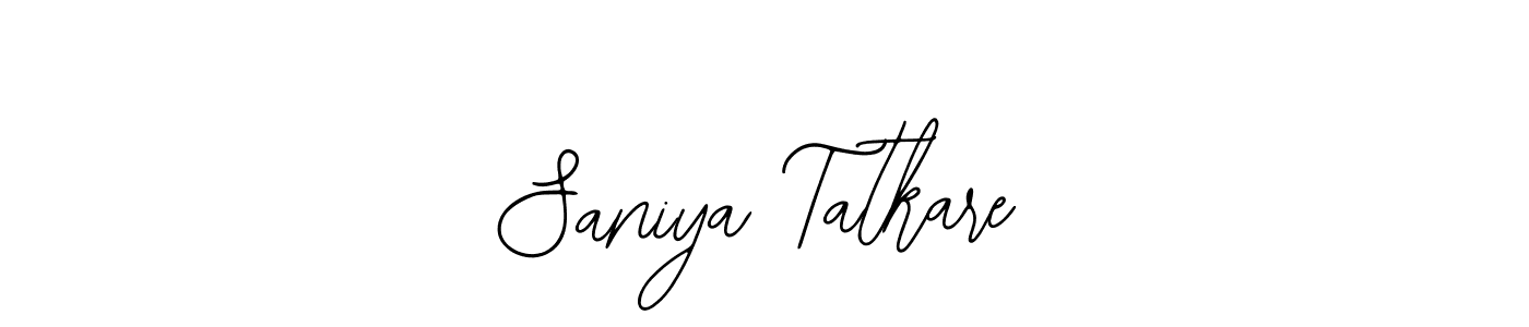 How to make Saniya Tatkare signature? Bearetta-2O07w is a professional autograph style. Create handwritten signature for Saniya Tatkare name. Saniya Tatkare signature style 12 images and pictures png