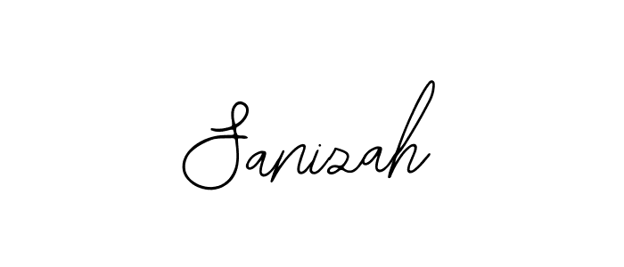 Design your own signature with our free online signature maker. With this signature software, you can create a handwritten (Bearetta-2O07w) signature for name Sanizah. Sanizah signature style 12 images and pictures png