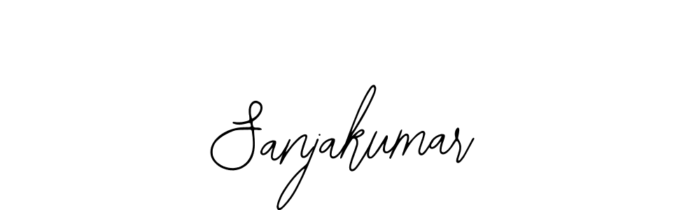 Use a signature maker to create a handwritten signature online. With this signature software, you can design (Bearetta-2O07w) your own signature for name Sanjakumar. Sanjakumar signature style 12 images and pictures png