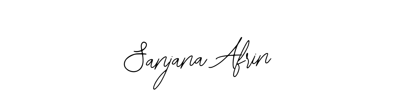 Also You can easily find your signature by using the search form. We will create Sanjana Afrin name handwritten signature images for you free of cost using Bearetta-2O07w sign style. Sanjana Afrin signature style 12 images and pictures png