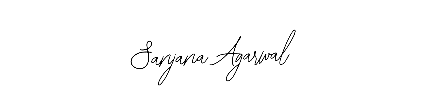 Create a beautiful signature design for name Sanjana Agarwal. With this signature (Bearetta-2O07w) fonts, you can make a handwritten signature for free. Sanjana Agarwal signature style 12 images and pictures png