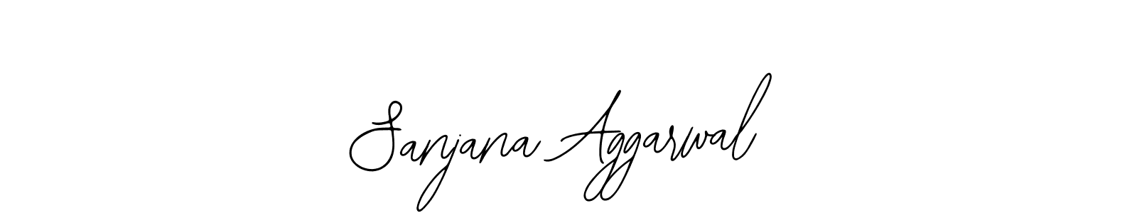 How to make Sanjana Aggarwal signature? Bearetta-2O07w is a professional autograph style. Create handwritten signature for Sanjana Aggarwal name. Sanjana Aggarwal signature style 12 images and pictures png