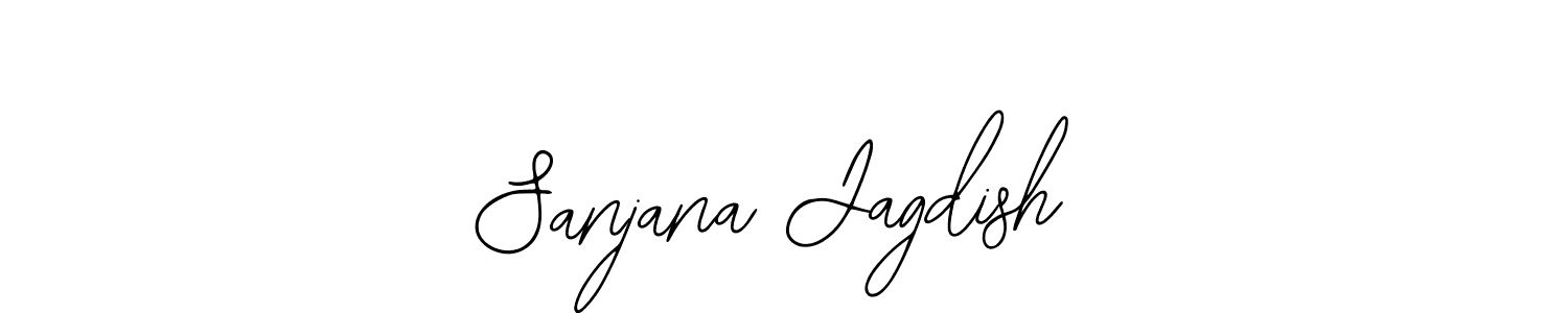 Make a beautiful signature design for name Sanjana Jagdish. Use this online signature maker to create a handwritten signature for free. Sanjana Jagdish signature style 12 images and pictures png