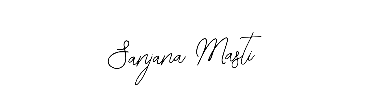 Sanjana Masti stylish signature style. Best Handwritten Sign (Bearetta-2O07w) for my name. Handwritten Signature Collection Ideas for my name Sanjana Masti. Sanjana Masti signature style 12 images and pictures png