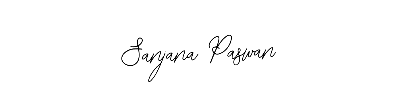Create a beautiful signature design for name Sanjana Paswan. With this signature (Bearetta-2O07w) fonts, you can make a handwritten signature for free. Sanjana Paswan signature style 12 images and pictures png