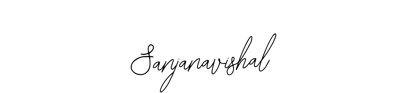 Use a signature maker to create a handwritten signature online. With this signature software, you can design (Bearetta-2O07w) your own signature for name Sanjanavishal. Sanjanavishal signature style 12 images and pictures png