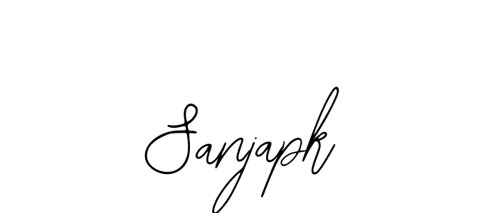 Make a beautiful signature design for name Sanjapk. Use this online signature maker to create a handwritten signature for free. Sanjapk signature style 12 images and pictures png