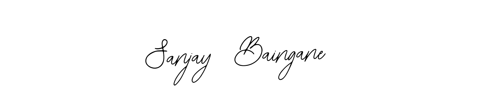 It looks lik you need a new signature style for name Sanjay  Baingane. Design unique handwritten (Bearetta-2O07w) signature with our free signature maker in just a few clicks. Sanjay  Baingane signature style 12 images and pictures png