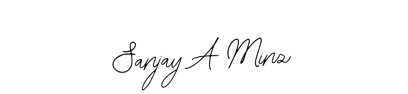 Design your own signature with our free online signature maker. With this signature software, you can create a handwritten (Bearetta-2O07w) signature for name Sanjay A Minz. Sanjay A Minz signature style 12 images and pictures png
