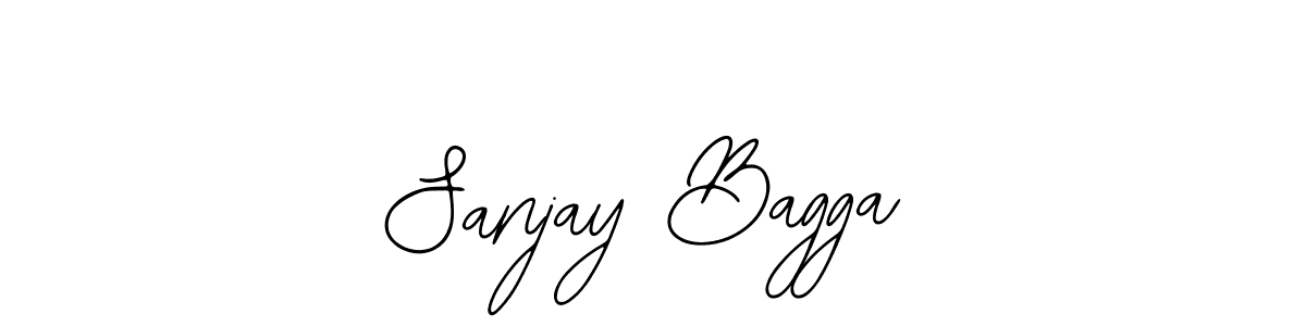 How to make Sanjay Bagga signature? Bearetta-2O07w is a professional autograph style. Create handwritten signature for Sanjay Bagga name. Sanjay Bagga signature style 12 images and pictures png