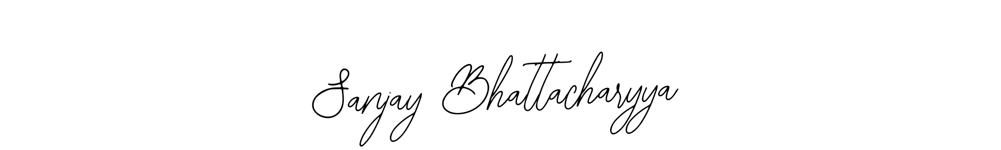 Make a beautiful signature design for name Sanjay Bhattacharyya. Use this online signature maker to create a handwritten signature for free. Sanjay Bhattacharyya signature style 12 images and pictures png