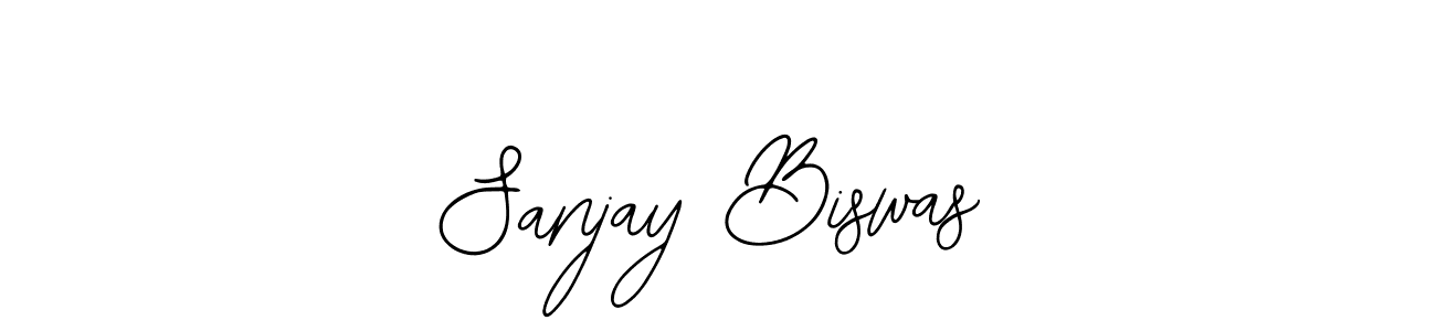Sanjay Biswas stylish signature style. Best Handwritten Sign (Bearetta-2O07w) for my name. Handwritten Signature Collection Ideas for my name Sanjay Biswas. Sanjay Biswas signature style 12 images and pictures png
