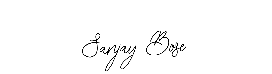 The best way (Bearetta-2O07w) to make a short signature is to pick only two or three words in your name. The name Sanjay Bose include a total of six letters. For converting this name. Sanjay Bose signature style 12 images and pictures png