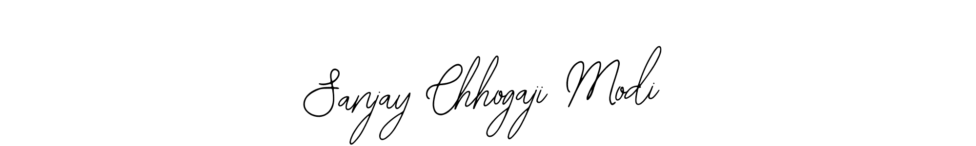 How to make Sanjay Chhogaji Modi signature? Bearetta-2O07w is a professional autograph style. Create handwritten signature for Sanjay Chhogaji Modi name. Sanjay Chhogaji Modi signature style 12 images and pictures png