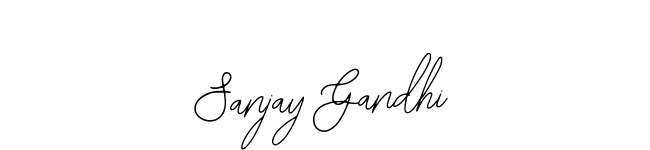 Design your own signature with our free online signature maker. With this signature software, you can create a handwritten (Bearetta-2O07w) signature for name Sanjay Gandhi. Sanjay Gandhi signature style 12 images and pictures png