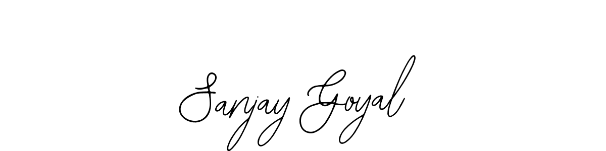 Sanjay Goyal stylish signature style. Best Handwritten Sign (Bearetta-2O07w) for my name. Handwritten Signature Collection Ideas for my name Sanjay Goyal. Sanjay Goyal signature style 12 images and pictures png