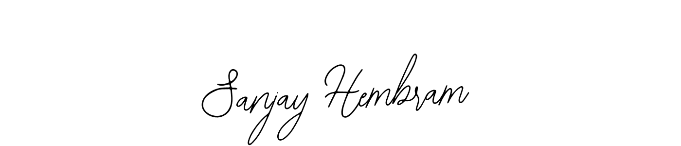 Also You can easily find your signature by using the search form. We will create Sanjay Hembram name handwritten signature images for you free of cost using Bearetta-2O07w sign style. Sanjay Hembram signature style 12 images and pictures png