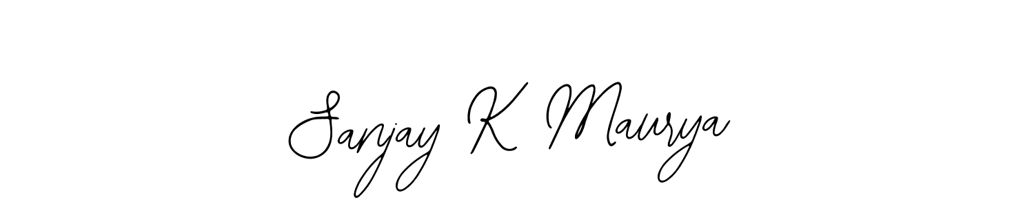 Make a beautiful signature design for name Sanjay K Maurya. Use this online signature maker to create a handwritten signature for free. Sanjay K Maurya signature style 12 images and pictures png