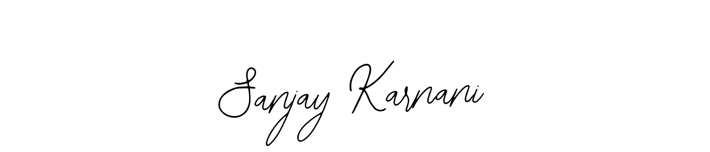 Make a beautiful signature design for name Sanjay Karnani. Use this online signature maker to create a handwritten signature for free. Sanjay Karnani signature style 12 images and pictures png