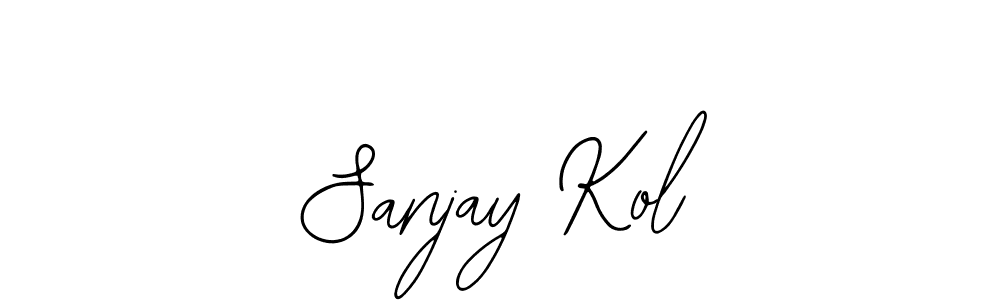 See photos of Sanjay Kol official signature by Spectra . Check more albums & portfolios. Read reviews & check more about Bearetta-2O07w font. Sanjay Kol signature style 12 images and pictures png