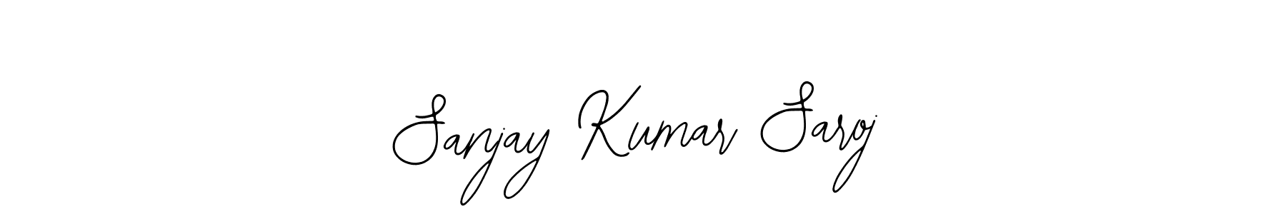 Use a signature maker to create a handwritten signature online. With this signature software, you can design (Bearetta-2O07w) your own signature for name Sanjay Kumar Saroj. Sanjay Kumar Saroj signature style 12 images and pictures png