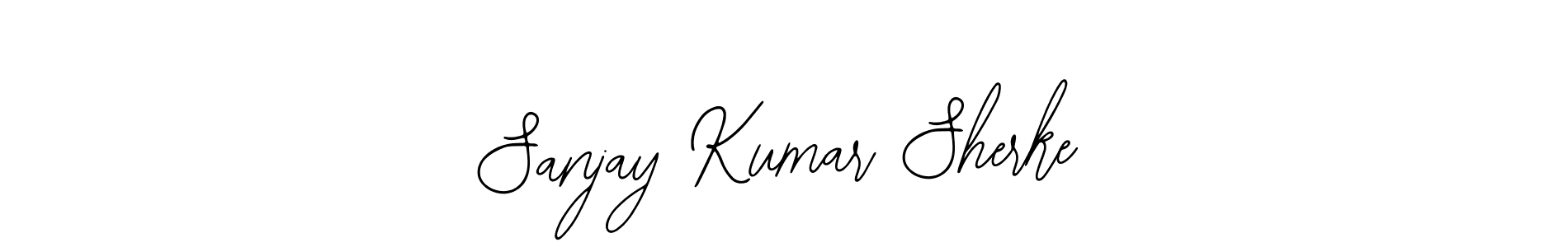 Use a signature maker to create a handwritten signature online. With this signature software, you can design (Bearetta-2O07w) your own signature for name Sanjay Kumar Sherke. Sanjay Kumar Sherke signature style 12 images and pictures png