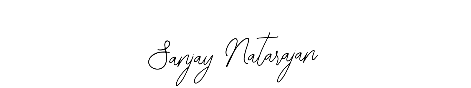 You should practise on your own different ways (Bearetta-2O07w) to write your name (Sanjay Natarajan) in signature. don't let someone else do it for you. Sanjay Natarajan signature style 12 images and pictures png