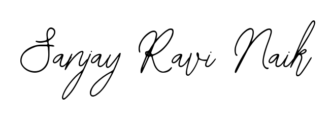 Create a personalized artistic stamp with Sanjay Ravi Naik in Bearetta-2O07w font. Perfect for visual artists, designers, and influencers. Sanjay Ravi Naik signature style 12 images and pictures png