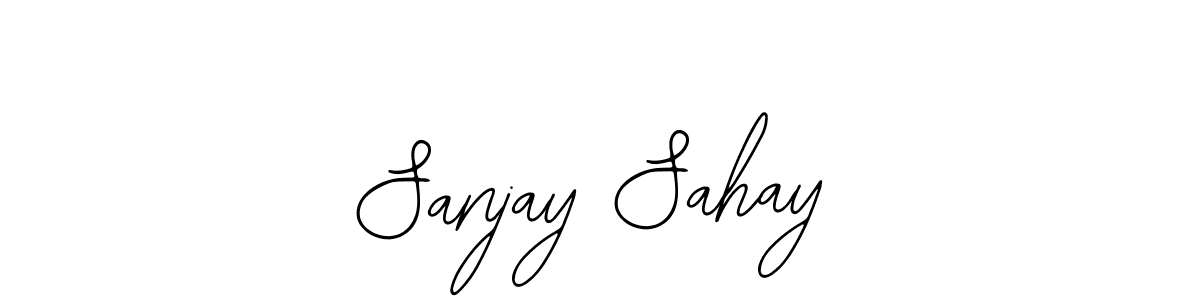 Make a beautiful signature design for name Sanjay Sahay. Use this online signature maker to create a handwritten signature for free. Sanjay Sahay signature style 12 images and pictures png