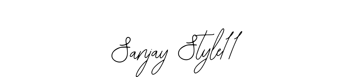 How to make Sanjay Style11 signature? Bearetta-2O07w is a professional autograph style. Create handwritten signature for Sanjay Style11 name. Sanjay Style11 signature style 12 images and pictures png