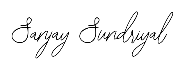 The Bearetta-2O07w font transforms the name Sanjay Sundriyal into an executive sign with sharp precision and distinguished character. Sanjay Sundriyal signature style 12 images and pictures png
