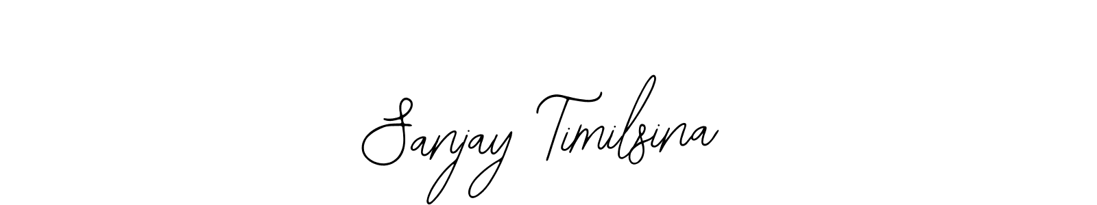 Design your own signature with our free online signature maker. With this signature software, you can create a handwritten (Bearetta-2O07w) signature for name Sanjay Timilsina. Sanjay Timilsina signature style 12 images and pictures png