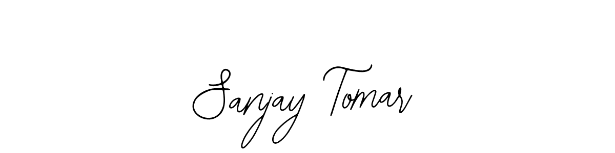 Bearetta-2O07w is a professional signature style that is perfect for those who want to add a touch of class to their signature. It is also a great choice for those who want to make their signature more unique. Get Sanjay Tomar name to fancy signature for free. Sanjay Tomar signature style 12 images and pictures png