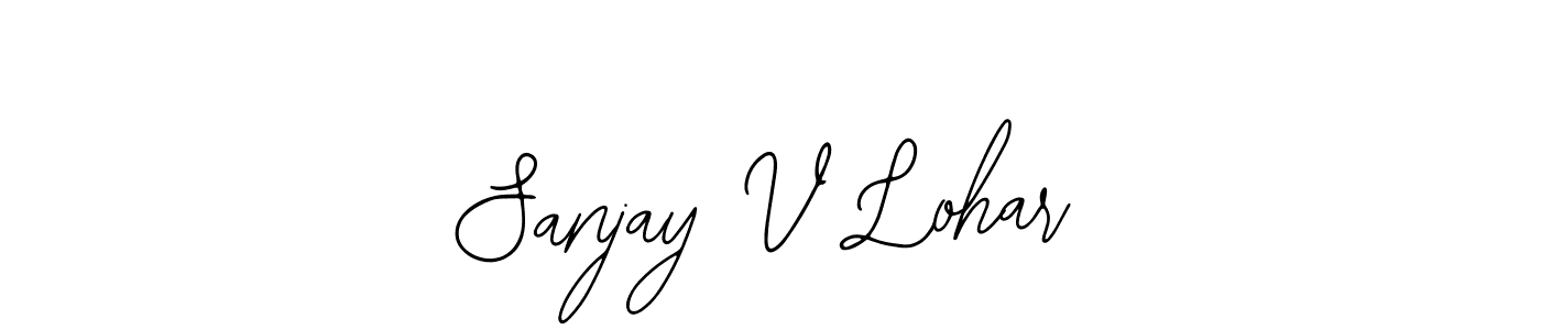 Similarly Bearetta-2O07w is the best handwritten signature design. Signature creator online .You can use it as an online autograph creator for name Sanjay V Lohar. Sanjay V Lohar signature style 12 images and pictures png