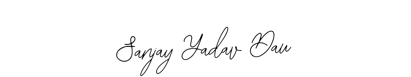 How to make Sanjay Yadav Dau name signature. Use Bearetta-2O07w style for creating short signs online. This is the latest handwritten sign. Sanjay Yadav Dau signature style 12 images and pictures png