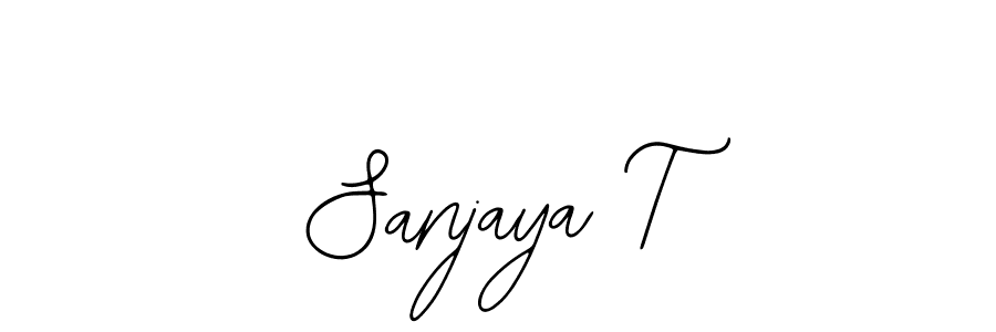 Create a beautiful signature design for name Sanjaya T. With this signature (Bearetta-2O07w) fonts, you can make a handwritten signature for free. Sanjaya T signature style 12 images and pictures png