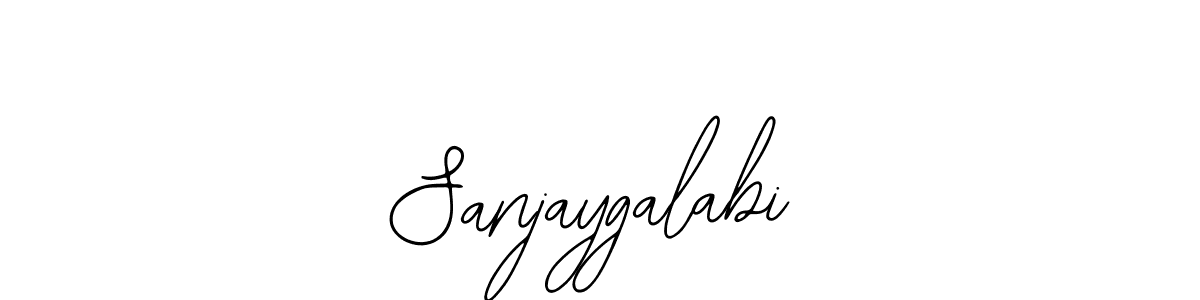 How to make Sanjaygalabi name signature. Use Bearetta-2O07w style for creating short signs online. This is the latest handwritten sign. Sanjaygalabi signature style 12 images and pictures png