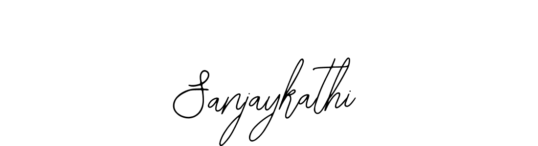 The best way (Bearetta-2O07w) to make a short signature is to pick only two or three words in your name. The name Sanjaykathi include a total of six letters. For converting this name. Sanjaykathi signature style 12 images and pictures png