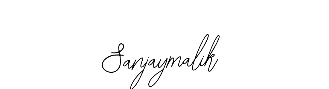 How to make Sanjaymalik name signature. Use Bearetta-2O07w style for creating short signs online. This is the latest handwritten sign. Sanjaymalik signature style 12 images and pictures png