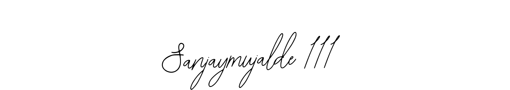 Make a beautiful signature design for name Sanjaymujalde 111. Use this online signature maker to create a handwritten signature for free. Sanjaymujalde 111 signature style 12 images and pictures png