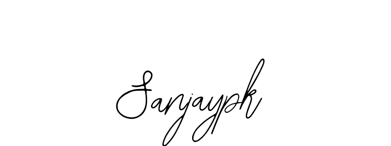 if you are searching for the best signature style for your name Sanjaypk. so please give up your signature search. here we have designed multiple signature styles  using Bearetta-2O07w. Sanjaypk signature style 12 images and pictures png